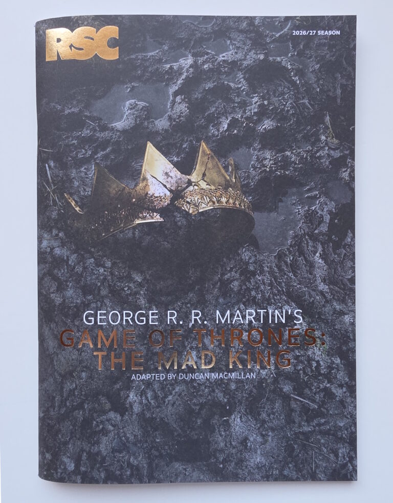 Game of Thrones - The Mad King - Programmheft